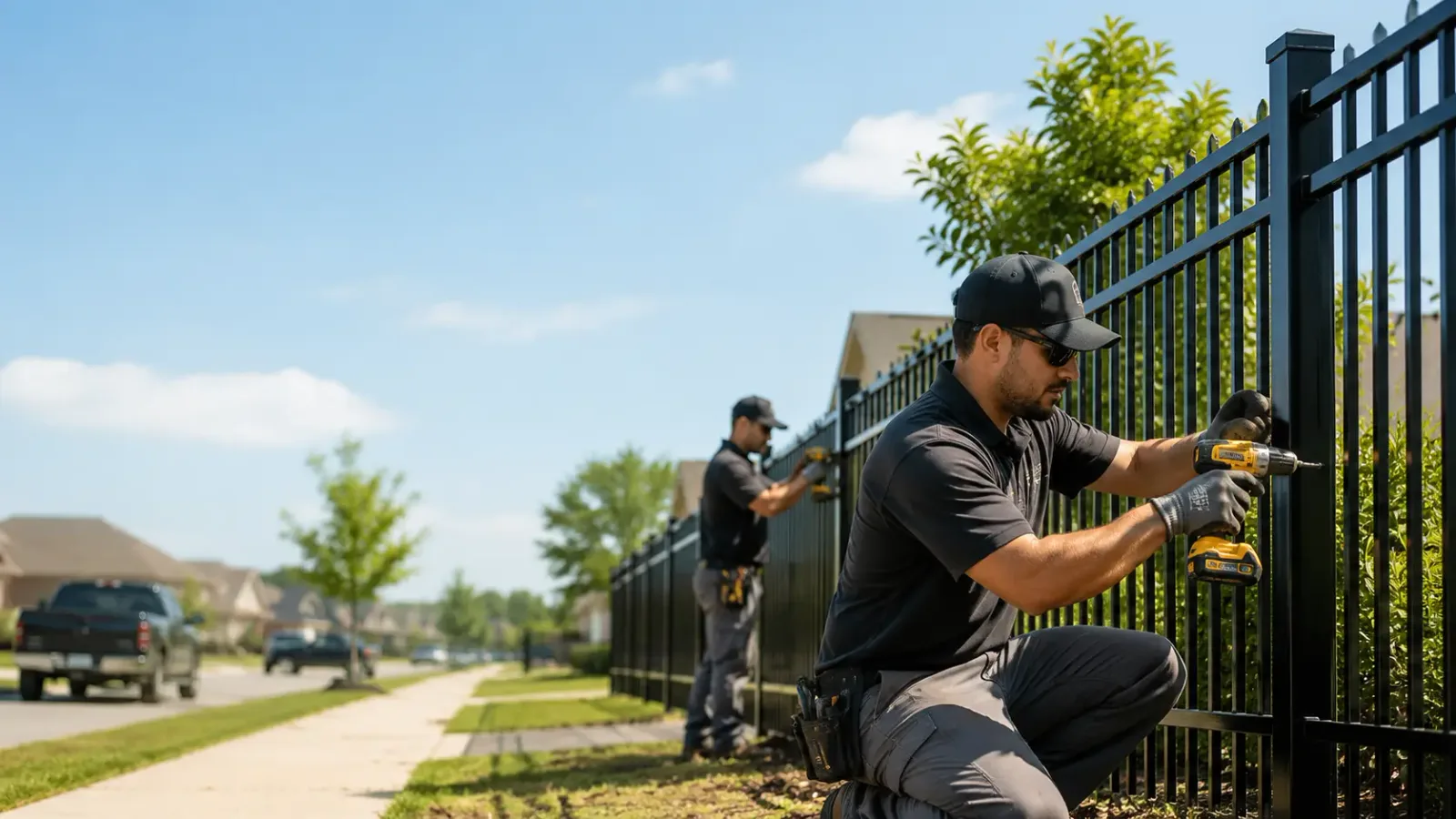 Metal Fence Installation in Clermont, FL